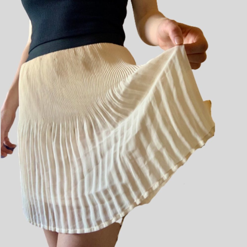 Ruched Midi Skirt